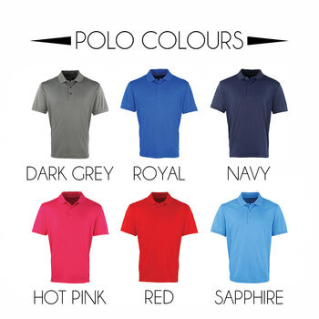 Personalised Golf Polo Shirt, 3 of 6