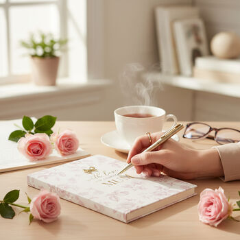 ‘With Love For A Fabulous Mum’ Notebook And Pen Gift Set, 5 of 5