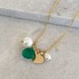 Gemstone Charm Necklace, thumbnail 6 of 11