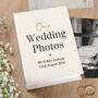 Personalised Wedding And Any Occasion Photo Album Gift, thumbnail 1 of 3