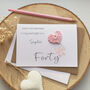 Personalised 40th Birthday Daughter In Law Card, thumbnail 2 of 2