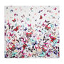 Silk Scarf Butterflies On White Winter Scarf 130 X130cm, thumbnail 2 of 5