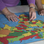 Map Of The World Wooden Jigsaw Puzzle, thumbnail 4 of 9