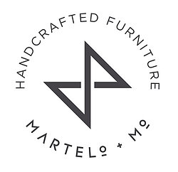 Martelo and Mo Logo, Handcrafted solid wood furniture in St Albans, Hertfordshire, UK
