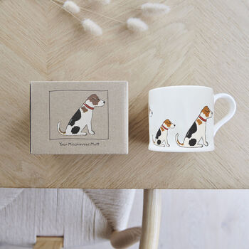 Christmas Jack Russell Dog Pin Badge, 6 of 12