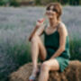 Black Linen Pyjamas | Cami And Shorts Set, thumbnail 3 of 12