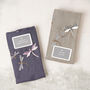 Embroidered Dragonfly Scarf And Brooch Set, thumbnail 1 of 6