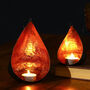 Two Autumn Copper Hanging Tea Light Candle Holders, thumbnail 4 of 10