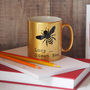 Bumble Bee Personalised Mug, thumbnail 1 of 2