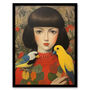Birds Of A Feather Modern Portrait Wall Art Print, thumbnail 5 of 6