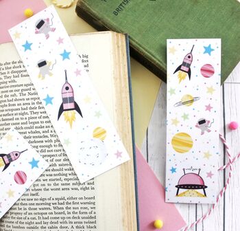 Spaced Out! Outer Space Bookmarks Set Of Two, 9 of 11