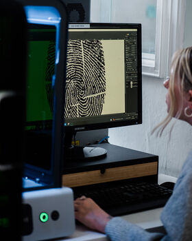 Personalised Fingerprint Heart Photo Locket Necklace, 4 of 7