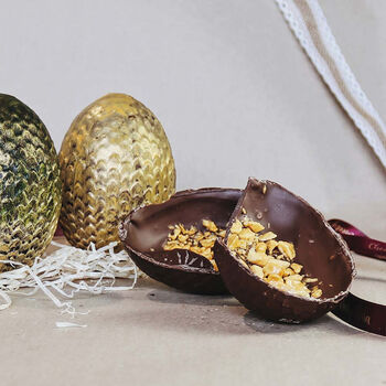 Hand Painted Dairy Free Chocolate Dragon Eggs, 3 of 6