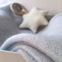 Personalised New Mum Cashmere Shrug And Teether Giftset, thumbnail 1 of 12