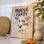 House Party Kitchen Print, thumbnail 1 of 4