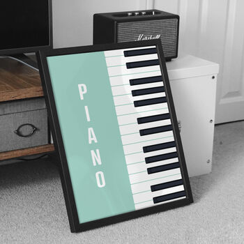 Piano Print | Instrument Music Poster, 2 of 12