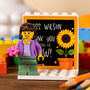 Thank You For Helping Me Grow Lego® Brick Minifig, Nursery And Primary School Teacher Gift From Children, thumbnail 2 of 12