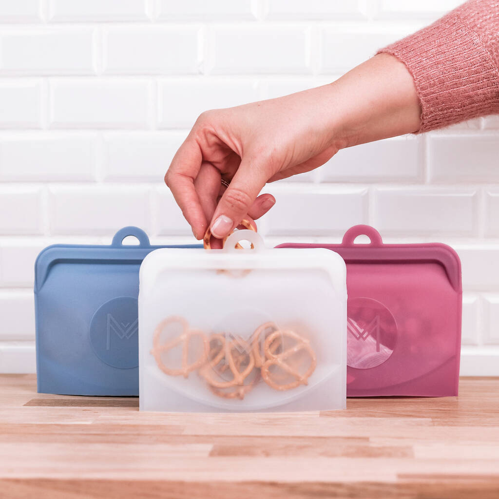 Reusable Silicone Snack Bags, 1 of 12