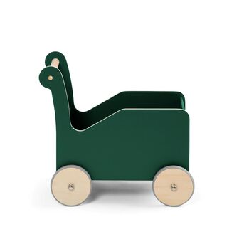 Beechwood Baby Walker In Bottle Green, 2 of 2