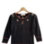 Grey Embroidered Cardigan, thumbnail 4 of 6