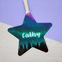 Northern Lights Personalised Christmas Tree Decoration, thumbnail 3 of 4