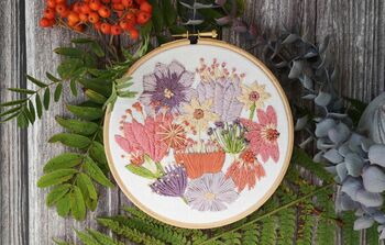 Blooms Embroidery Kit, 8 of 8