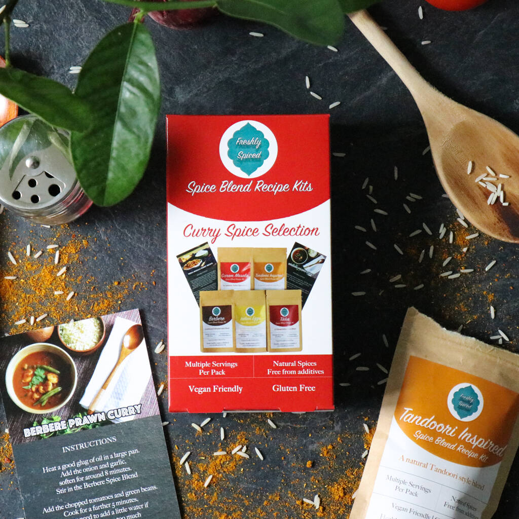 Curry Spice Blend Selection Box, 1 of 4