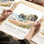 Dorset Travel Print Of Durdle Door, thumbnail 1 of 7