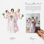 Custom Bridesmaid Gift – Maid Of Honour Proposal Portrait, thumbnail 2 of 12
