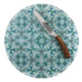 ‘Flourishing Garden’ Circular Chopping Board, thumbnail 1 of 9