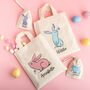 Personalised Colourful Bunny Bag, thumbnail 2 of 2