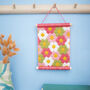 Bargello Tapestry Kit Flower Power Wall Hanging, thumbnail 3 of 7