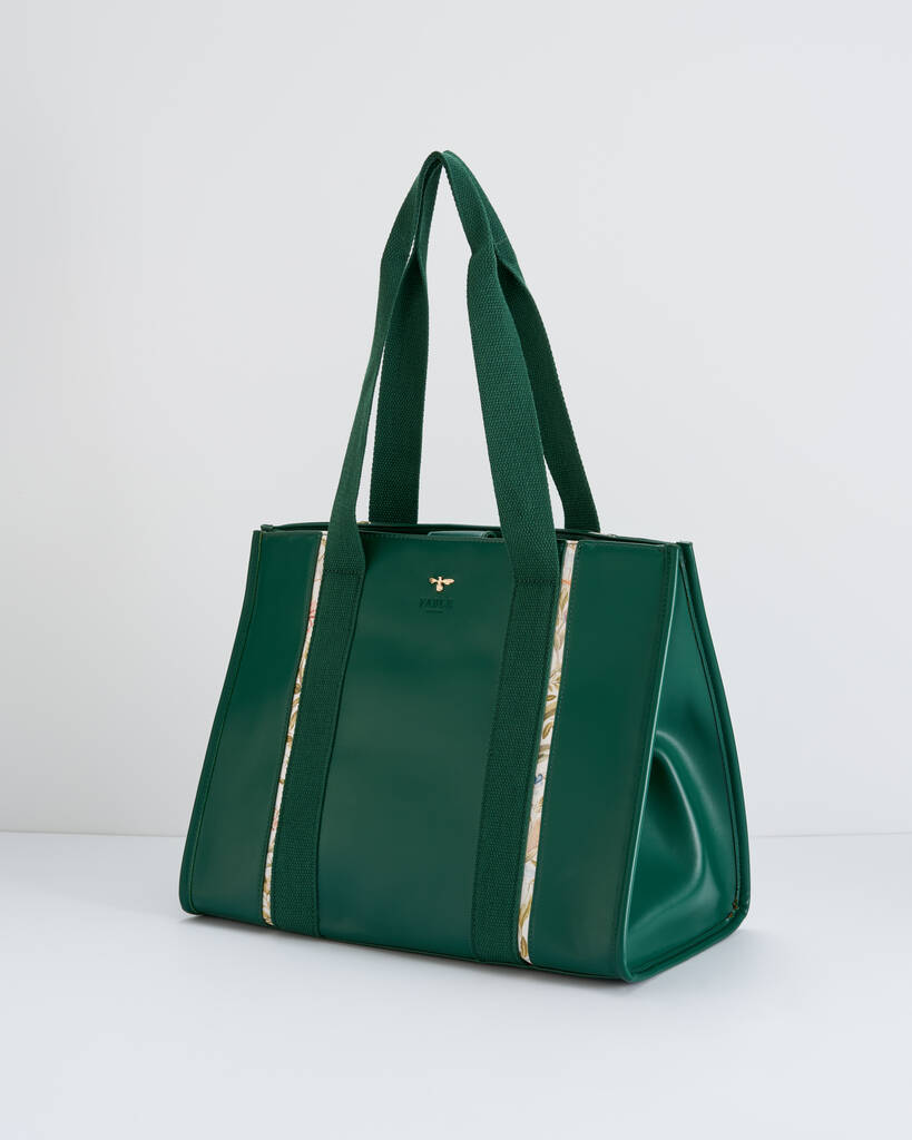 Sophie Tote Iris Green By Fable England | notonthehighstreet.com