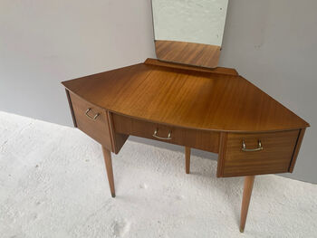 1960’s Mid Century Petite Dressing Table By Avalon, 7 of 10