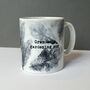 Autumn Leaves Handmade Print Personalised Mug, thumbnail 10 of 12