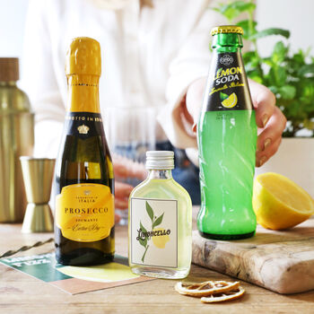 Personalised Limoncello Fizz Cocktail Kit, 3 of 11