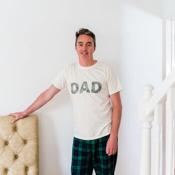 Personalised Daddy, Mummy, Child Matching Name Pyjamas, 9 of 12