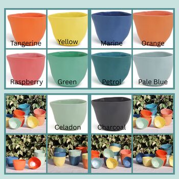 Bright Ceramic Cup No Handle Perfect For Matcha, 3 of 5