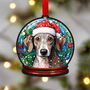 Whippet Dog Tree Decoration, thumbnail 2 of 4