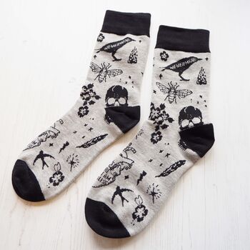 Gothic Literature Socks, 2 of 9