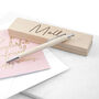 Personalised Luxury Wooden Pen Set, thumbnail 4 of 7