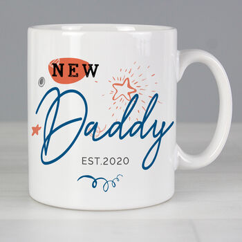 Personalised New Dad Grandad Mug, 3 of 5