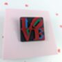 Love Brooch Acrylic Love Art Badge Love Pin Badge, thumbnail 7 of 9