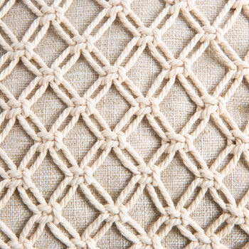 Macrame Cushion Craft Kit, 4 of 9