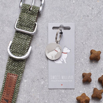 Westie Dog ID Tag | Personalised Dog Name Tag, 2 of 12