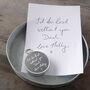 Personalised Handwriting Engraved Compass, thumbnail 3 of 6