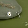Sterling Silver Fried Egg Stud Earrings, thumbnail 4 of 11