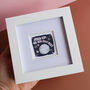 Love You To The Moon And Back Mini Art Print, thumbnail 1 of 8