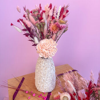 Valentines Dried Flower Bouquet, 2 of 10