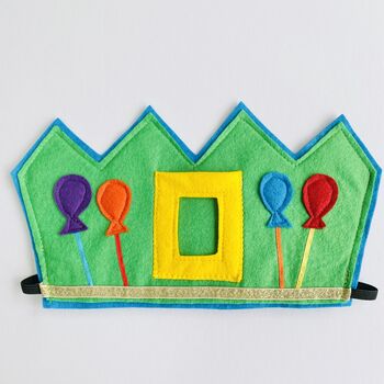 Reusable Family Birthday Crown With Age Slot, 8 of 12